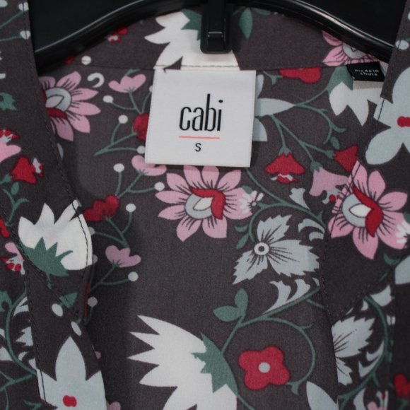 CAbi Women's Small 5210 Plaza Fiesta Floral Tank Top - Picture 8 of 12